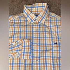 Southern Marsh Button Up Down Mens Size Medium Easter Summer Spring Beach Shirt